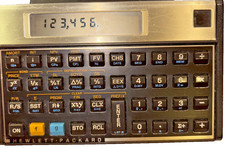 Hewlett Packard HP-12C Financial Business Accountancy Calculator TESTED WORKS