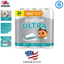 Ultra Toilet Paper, 36 Mega Rolls  144 Regular Rolls, 2 Ply Toilet Tissue