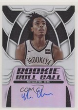 2019-20 Certified Rookie Roll Call Nic Claxton Nicolas Claxton #RC-NC Auto 0x1