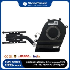0DJFK0 01N9FD For DELL Inspiron 7370 7373 7380 P83G CPU Cooling Fan Cooler Fan