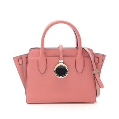 Bvlgari BVLGARI Handtasche Alba Rosa Leder 25x19,5x9cm Gebraucht