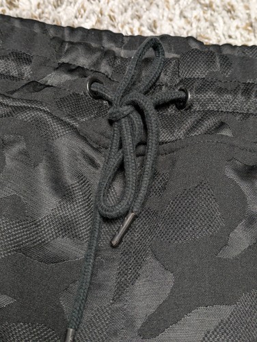 American Fighter Mens Athletic Shorts Large Black Camo Athleisure FREE SHIP - Picture 4 of 12