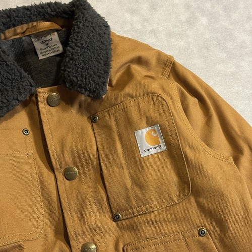 Carhartt Jacket Youth XS Chore Canvas Blanket Lined Outdoor - Picture 7 of 7