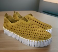 Ilse Jacobsen Women's Tulip EU 39 US 8.5 - 9 Golden Yellow Slip On Comfort Shoes