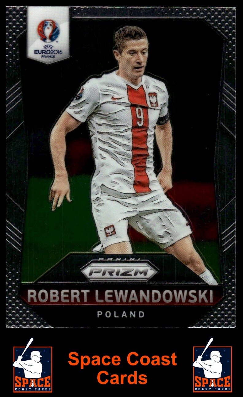 2016 Panini Prizm UEFA Euro #138 Robert Lewandowski