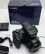Canon Power Shot SX70 HS Compact Digital Camera Zoom Lens Black