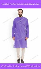 Mens Kurta Wear Mens Shirt Indian Ethnic Dress Mens Kurta Plain Size S to 7XL