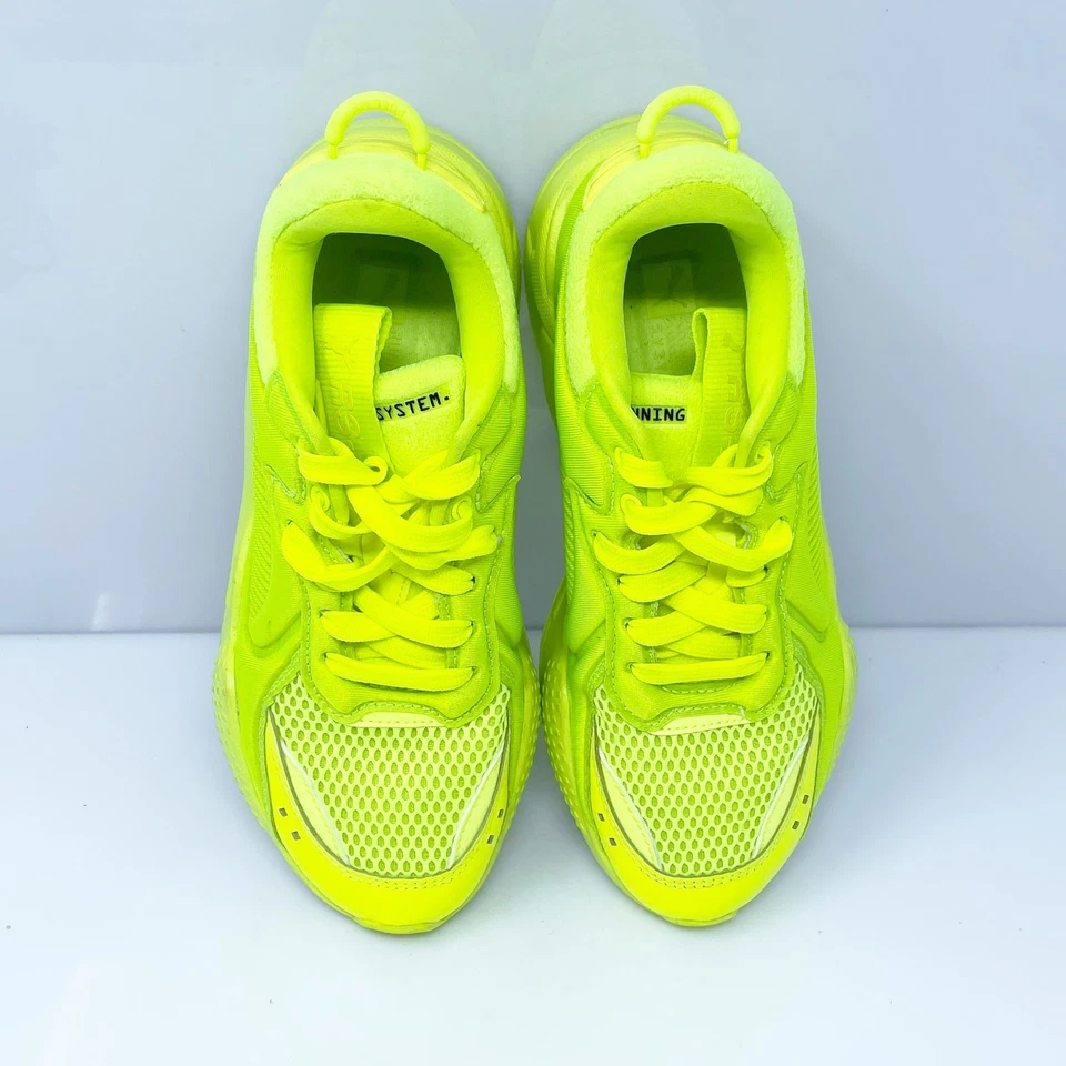 Puma Womens RS X 371983-03 Yellow Running Shoes Sneakers Size 6.5 - Image 4 of 4