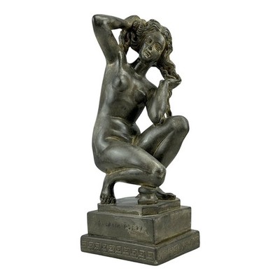 Aphrodite von Rhodos Venus Baden Griechisch Römisch Statue Moldano Hart Gips