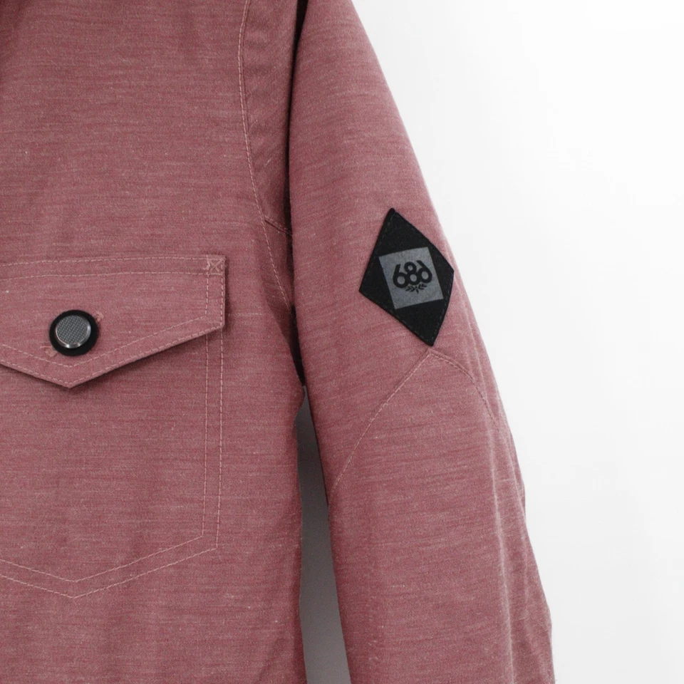 Chaqueta de esquí 686 para mujer pequeña Parklan Fortune aislada termal impermeable snowboard Foto 2 de 4