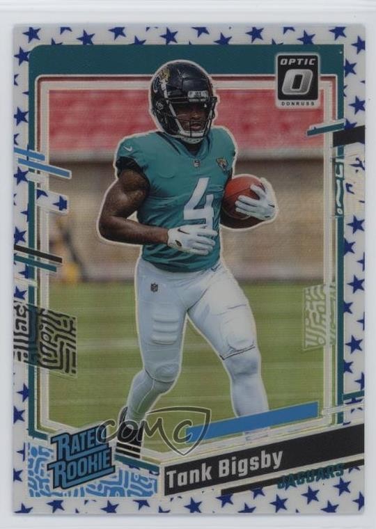 2023 Panini Donruss Optic Rated Rookie Stars Prizm Tank Bigsby #252 15vw