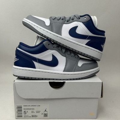 Nike Air Jordan 1 Retro Low WMNS  Stealth French Blue  DC0774-042 Women s 5.5