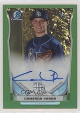 2014 Bowman Draft Chrome Pick Green Refractor 70/99 Cameron Varga Auto i5q