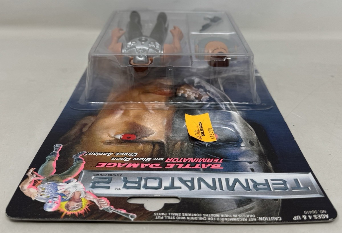 Terminator 2 Kenner Action Figure MOC 1991 Battle Damage for
