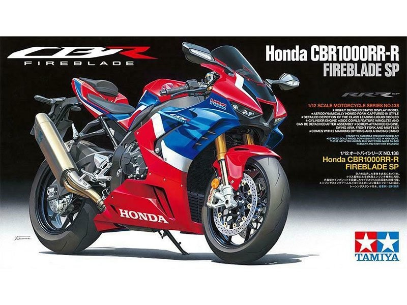 Cadeau Modélisme Tamiya Honda CBR1000RR-R Fireblade SP Maquette Moto