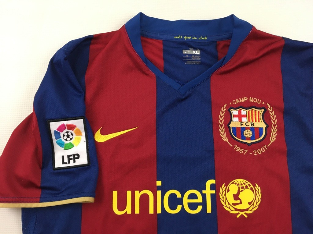 Barcelona バルセロナ 2007～2008 NIKE キッズXL Youth NIKE FC
