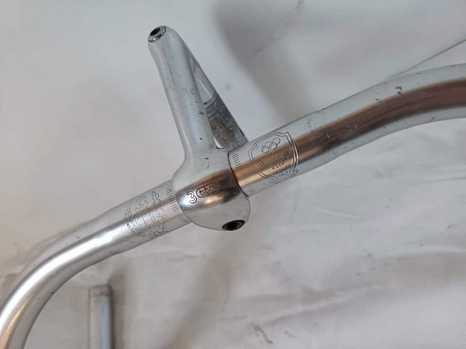 Guidon 3ttt Gimondi 43 , potence 3ttt 100mm - Photo 2/4