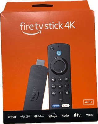 Amazon Fire TV Stick 4K 2nd Gen Wi-Fi 6 Alexa Voice Remote 3rd gen new unopened.