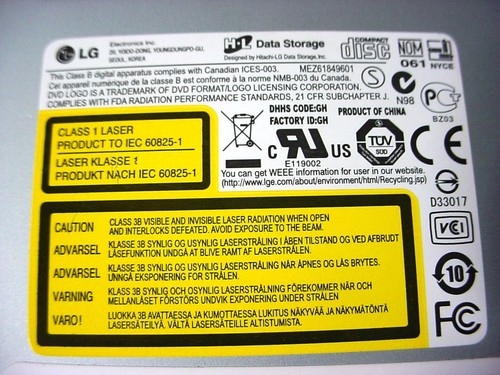 LG GH22LP20 22X IDE LightScribe SecurDisc DVD+/-RW Internal Drive + 30 New Disks - Picture 14 of 16