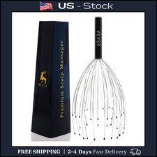 USAGA 36 Fingers Head Massager Scalp Massager Head Scratcher for Head Body Relax