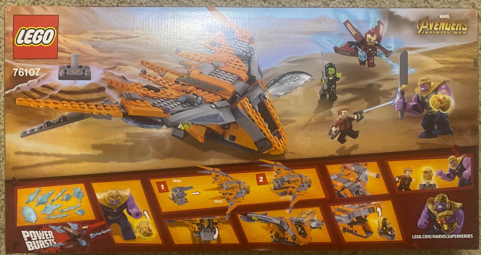 LEGO 76107 Marvel Super Heroes Avengers: Infinity War Thanos: Ultimate ...