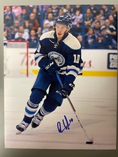Columbus Bluejackets Alexander Wennberg Signed Autographed 11x14 Photo COA Columbus Bluejackets Alexander Wennberg Signed Autographed 11x14 Photo COA