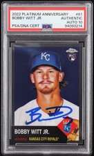 2022 Topps X Bobby Witt Jr. Crown Collection Baseball Cards Checklist 33