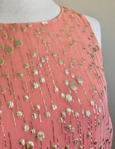 ERIN Fetherston Silk High-Low Dress Pink size 2 Retail $395 - Picture 4 of 9