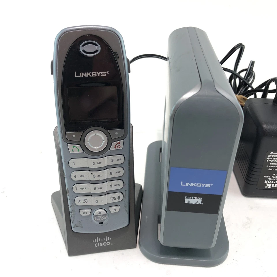 Linksys CIT400 Cordless Internet Telephony Phone Kit Supports SKYPE - Image 2 of 3