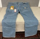 Carhartt Men's Rugged Flex Relaxed Fit 38x30 Regular Blue Jeans BD6570-M New