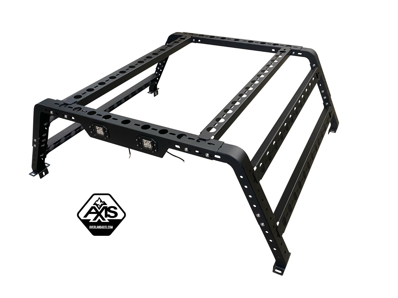 Overland AXIS Universal Truck Bed Rack ROOF TOP TENT LED Lights 6