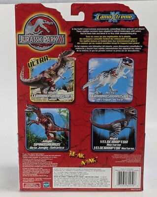 Hasbro Jurassic Park JP3 III Arctic Tyrannosaurus Rex Camo Xtreme
