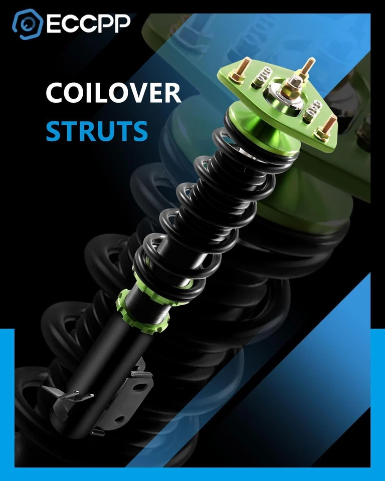 Coilovers Suspension Struts For 2002-2007 Impreza WRX GDA 2003-2008 Forester - Изображение 2 из 4