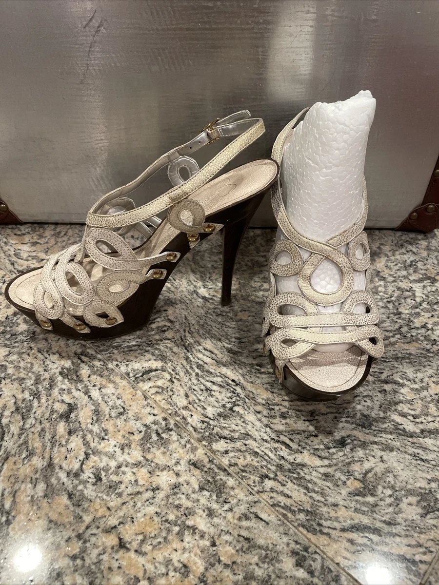 Jessica simpson wood clearance heels