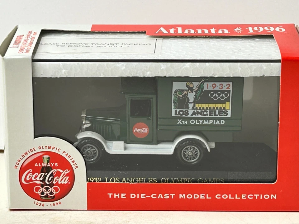 Lledo Olympics 1932 Los Angeles Olympics Ford Panel Van with Box - Image 2 of 4