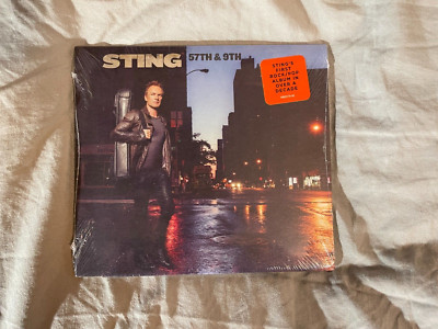 Sting SEALED CD - 57th and 9th - A&M Records 2016