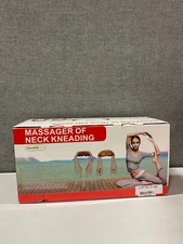 Electric Neck Shoulder with Soothing Heat Shiatsu Deep Tissue Massage Pillow