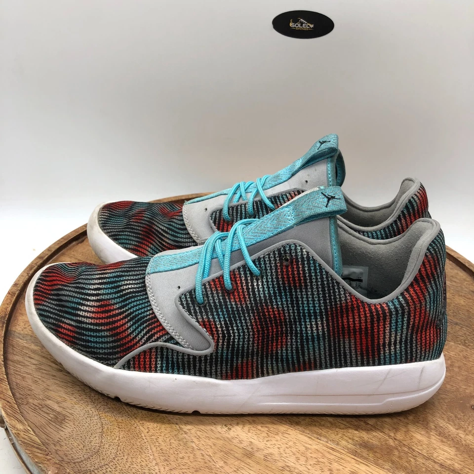 Nike Niñas Jordan Eclipse GS Niños Grandes Zapatos Talla 9Y Blanco Negro Azul 724356 146 Foto 3 de 4