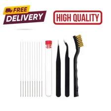 3D Printer Nozzle Cleaning Kit -13 Pieces 3D Print Nozzle Cleaner Tools 0.4Mm