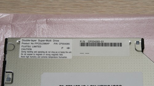 Grabadora de DVD Fujitsu SN-208 FPCDLD96AP CP554285 CP557625 para T731 T730 T5010 - MFR - Imagen 2 de 4