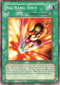 Big Bang Shot - SDDE-EN024 - Common - 1st Edition x3 - Near Mint
