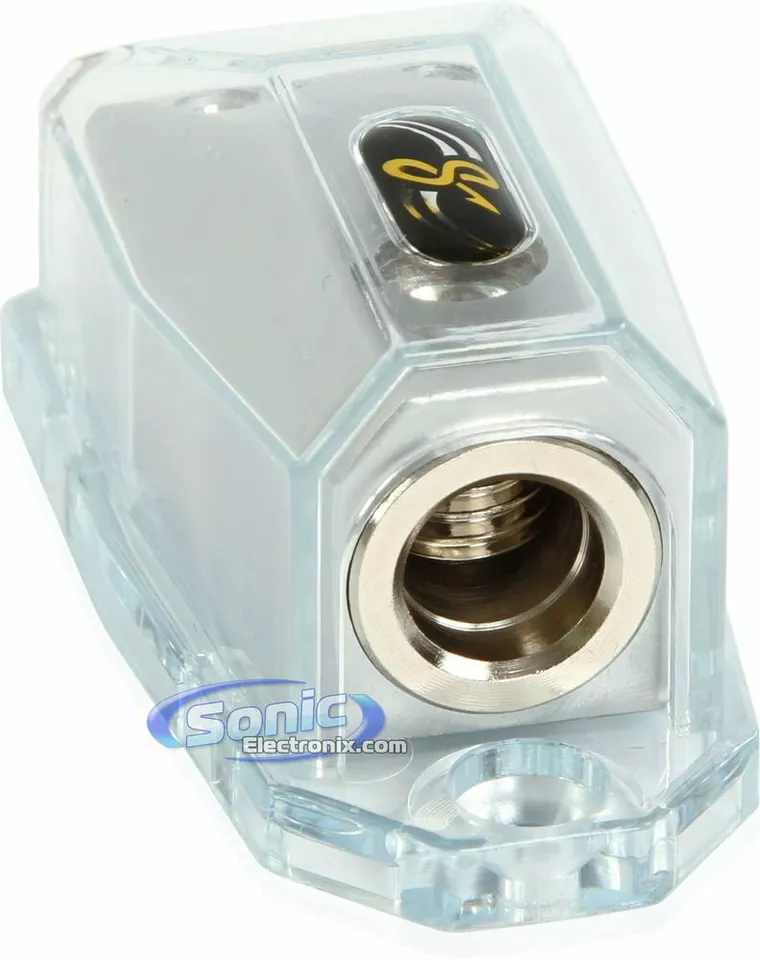 SHD20 Stinger SHD20 HPM Series Power or Ground Distribution Block Satin Chrome - Image 2 of 3