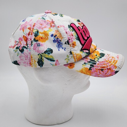 Robin Ruth ITALIA Quilted Baseball Cap Floral Embroidered Adjustable Women's - Bild 3 von 7