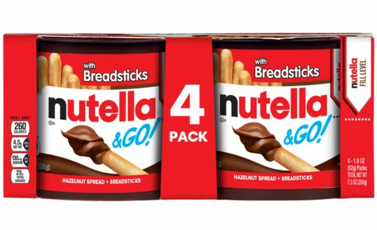Nutella dips outlet