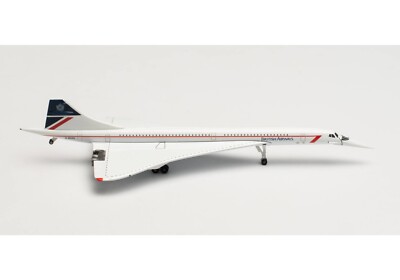 British Airways Aerospatiale-BAC Concorde G-BOAG Landor Livery Herpa 1:500
