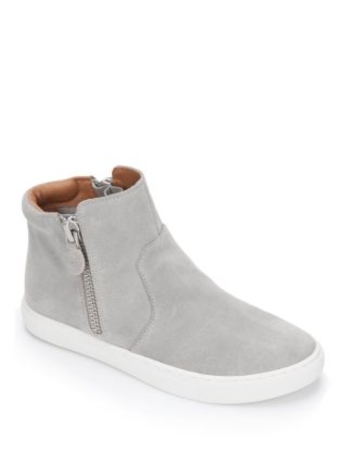 GENTLE SOULS KENNETH COLE Женские серые кожаные кроссовки Carter на платформе 9 М