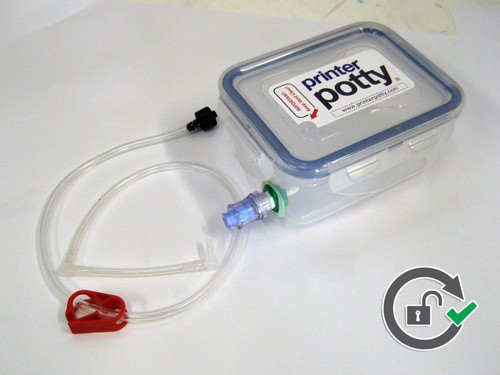 External Waste Ink Kit Fits: Epson EcoTank L1800 (inc' Reset Key/Utility)  5060273108143 | eBay