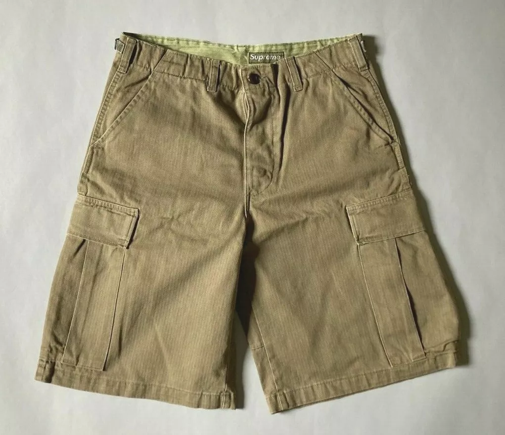 SHORT CARGO SUPREME NEW YORK OG ANNÉES 90 FABRIQUÉ AUX ÉTATS UNIS SUPER RARE COLLECTIONNEURS
