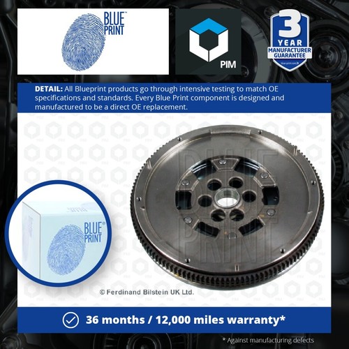 Dual Mass Flywheel DMF fits SEAT LEON 1P1 2.0D 05 to 12 Blue Print