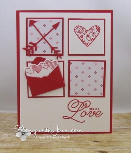 Stampin' Up! Juego de estampillas y troqueles SELLADOS CON AMOR NOTAS DE AMOR. #371 - Imagen 10 de 19